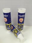 Plastic Laminated Barrier Round Toothpaste Tube Packaging With Offset Printing